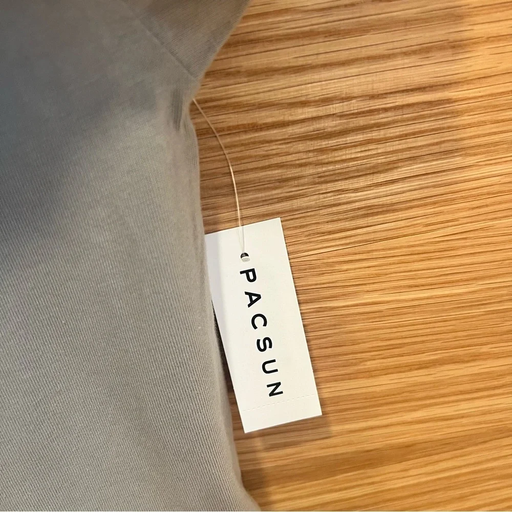 Fear of God Essentials | Kids V Neck T-Shirt | Color 'Seal' | Youth 6/7